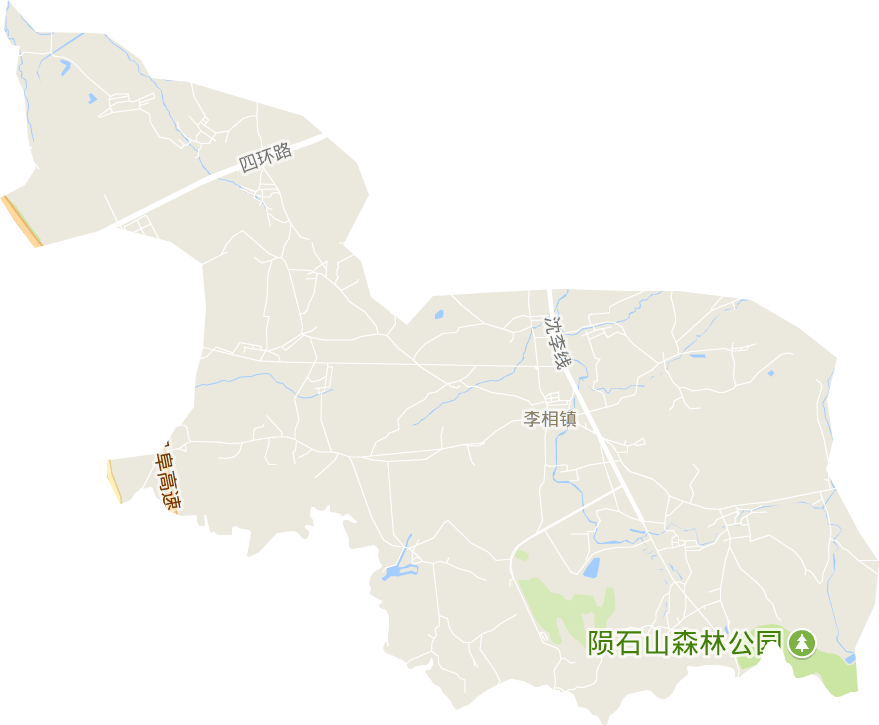 李相街道电子地图