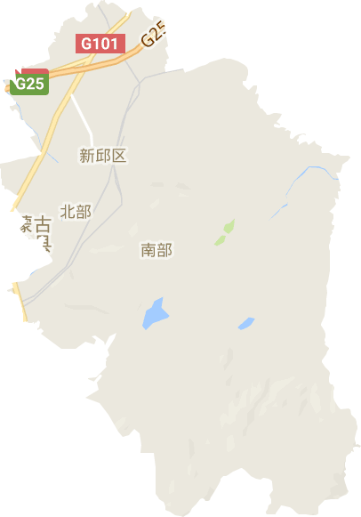 新邱区电子地图