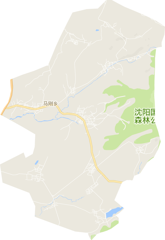 马刚街道电子地图
