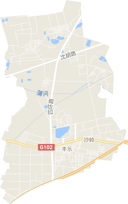 沙岭街道电子地图