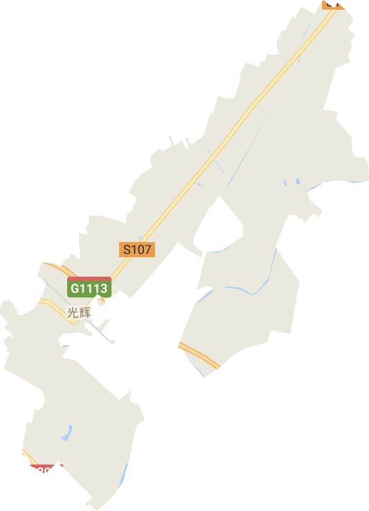 光辉街道电子地图