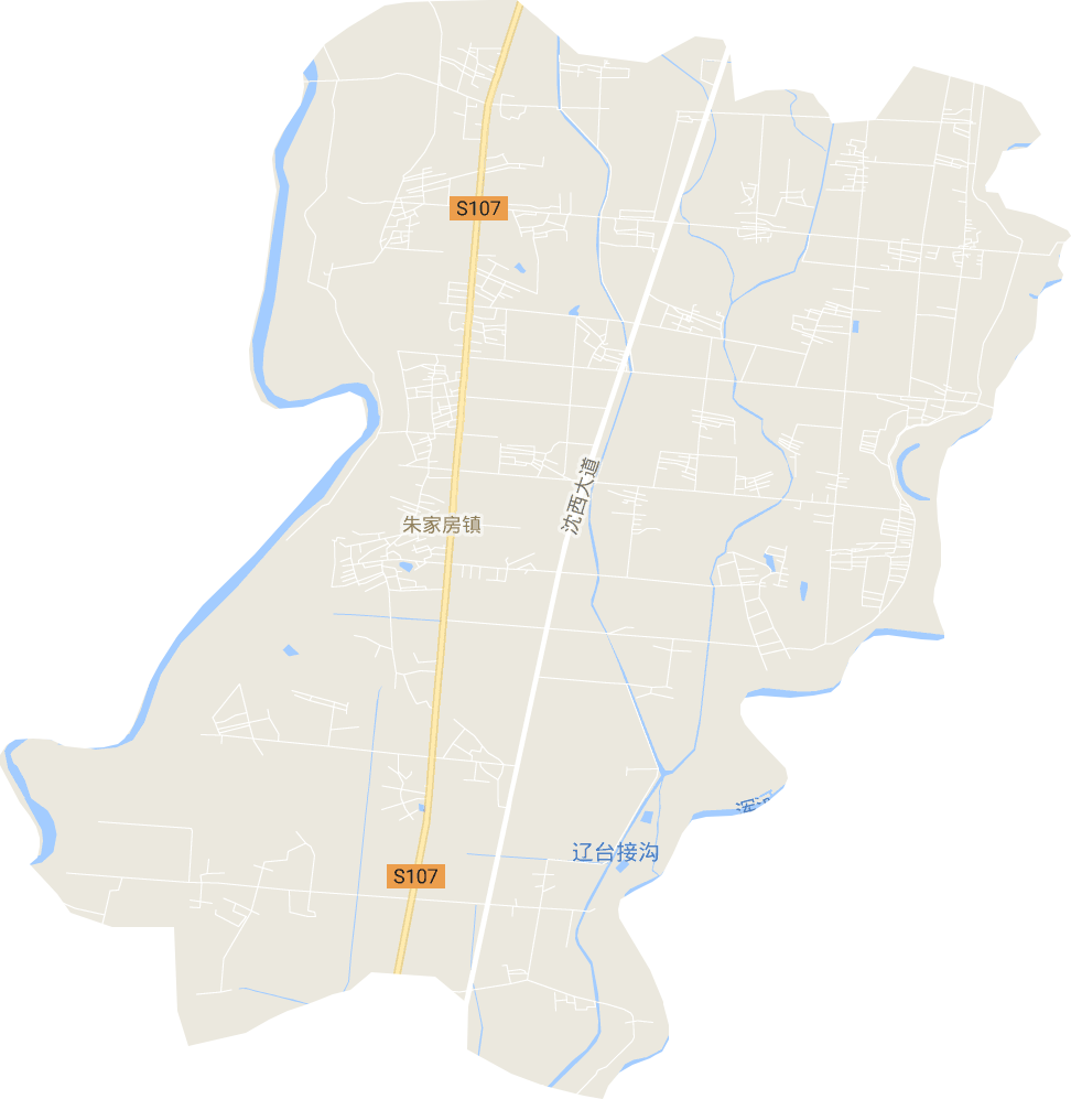 朱家房镇电子地图