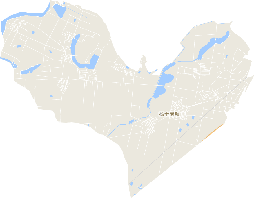 杨士岗镇电子地图