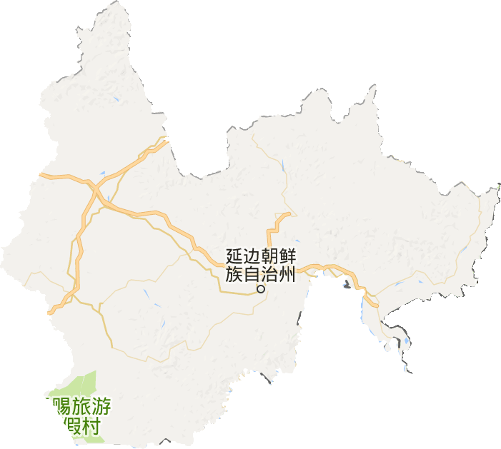 延边州电子地图