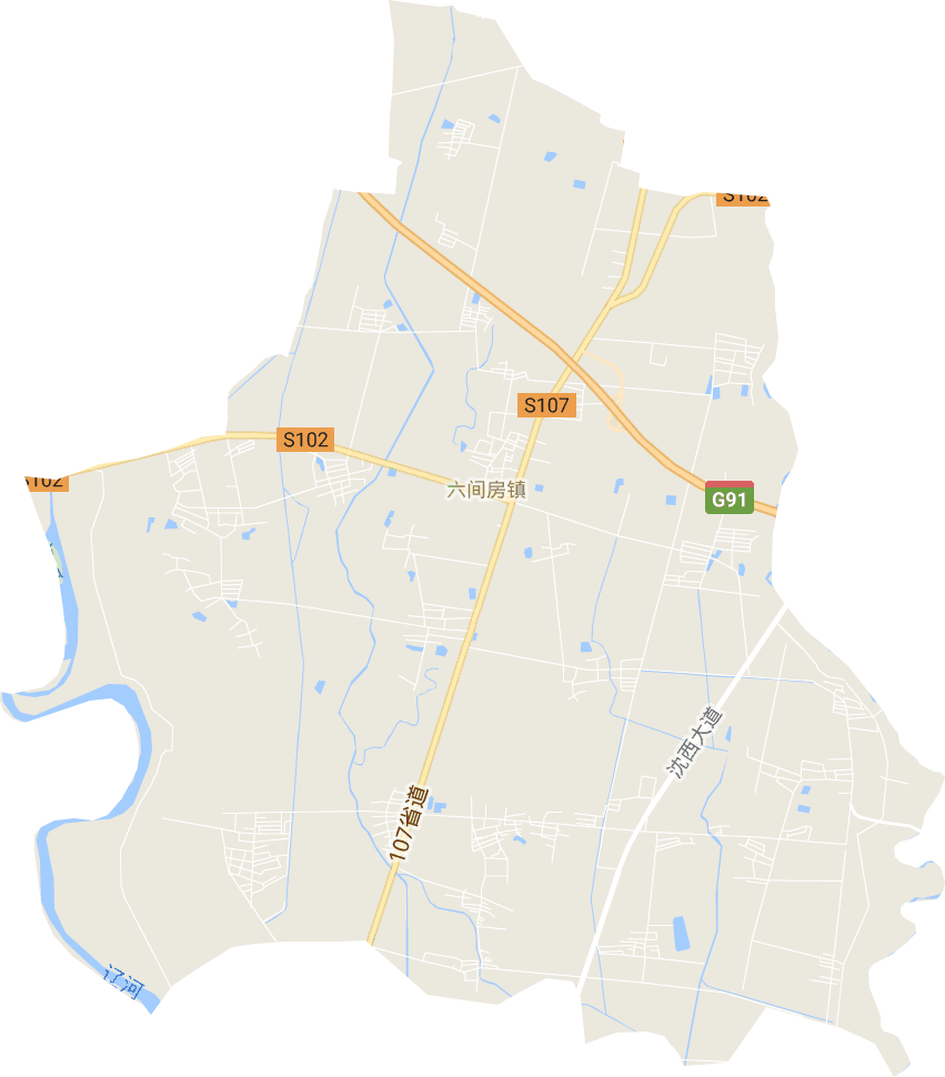 六间房镇电子地图