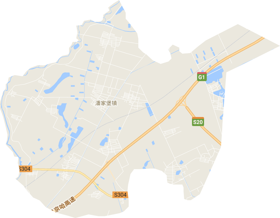 潘家堡镇电子地图