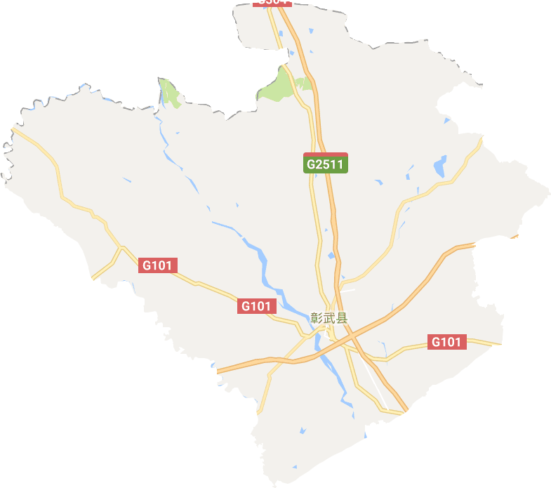 彰武县电子地图