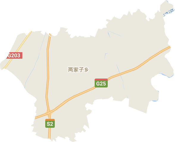 两家子乡电子地图