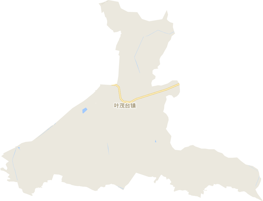 叶茂台镇电子地图