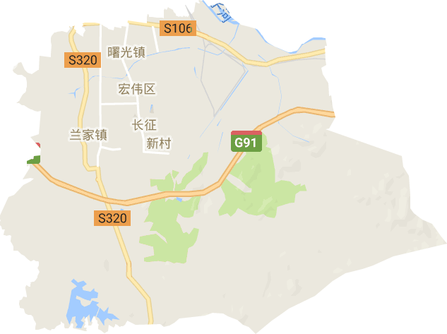 宏伟区电子地图