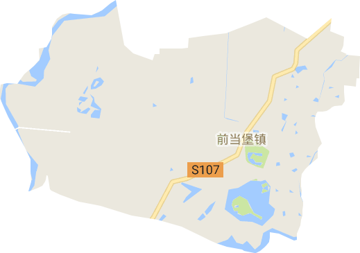 前当堡镇电子地图