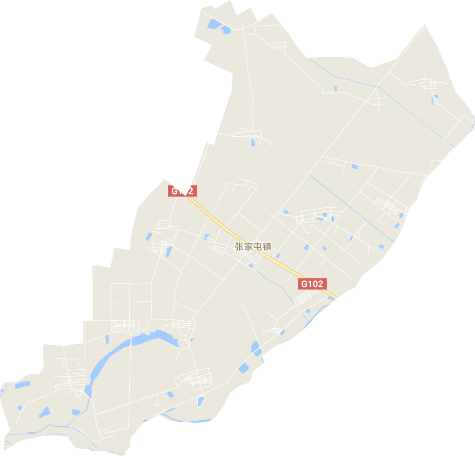 张家屯镇电子地图