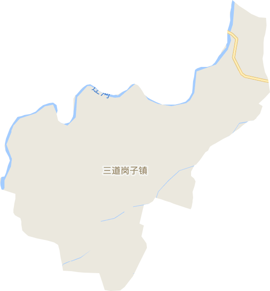 三道岗子镇电子地图