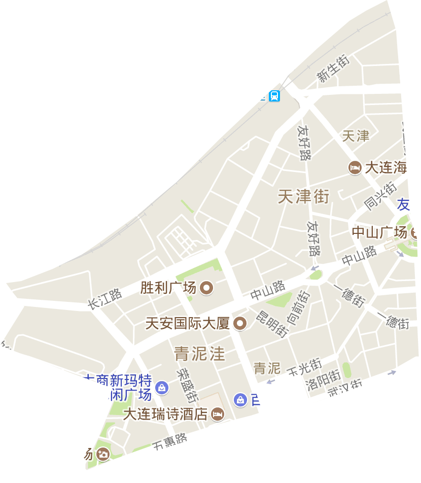 青泥洼桥街道电子地图