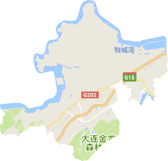 营城子街道电子地图