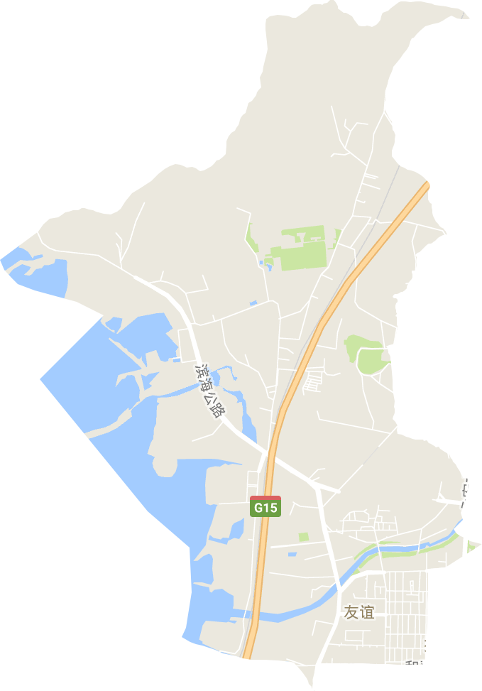 友谊街道电子地图