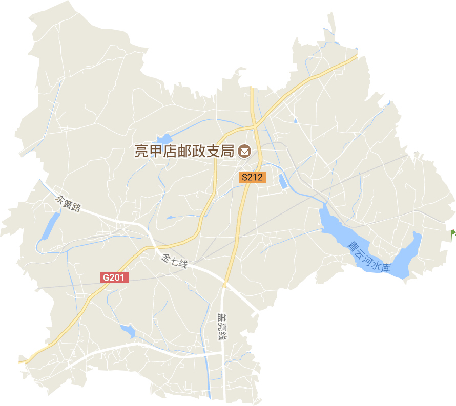 亮甲店街道电子地图