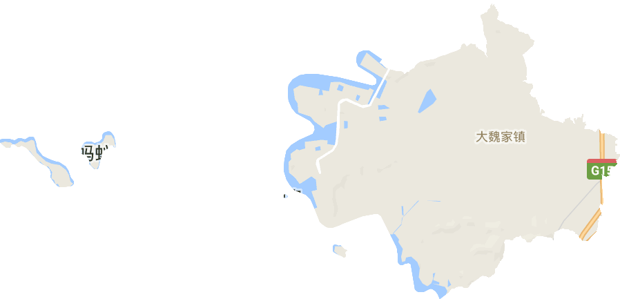 大魏家街道电子地图