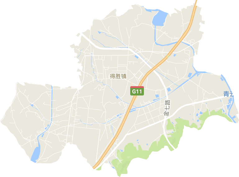 得胜街道电子地图