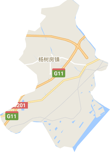 杨树房街道电子地图