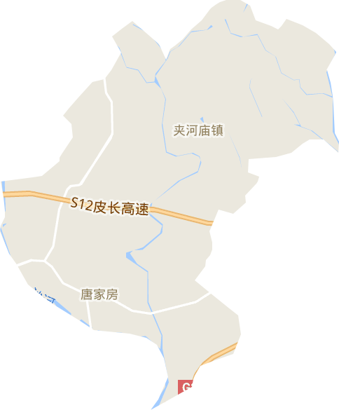 唐家房街道电子地图