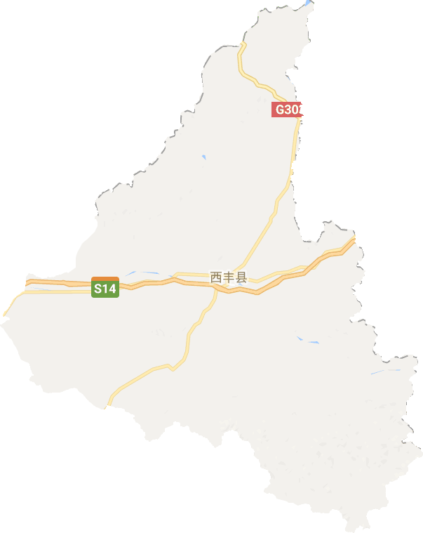 西丰县电子地图