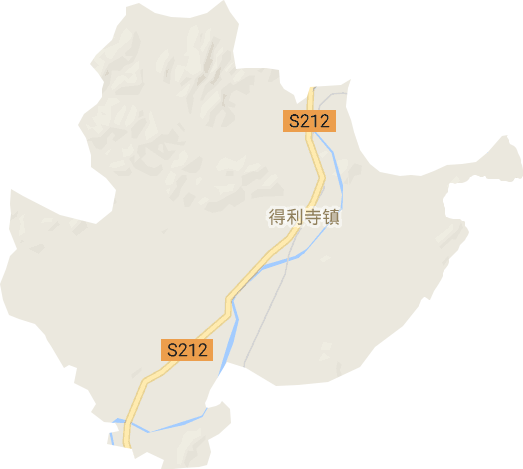 得利寺镇电子地图