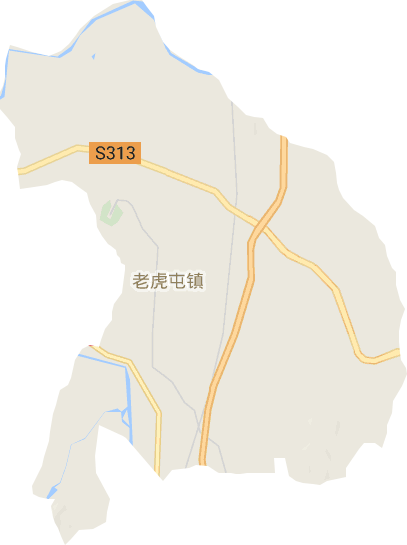 老虎屯镇电子地图