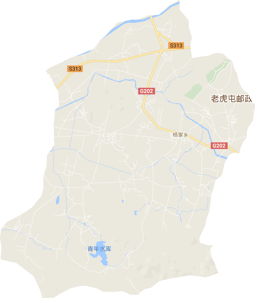 杨家满族乡电子地图