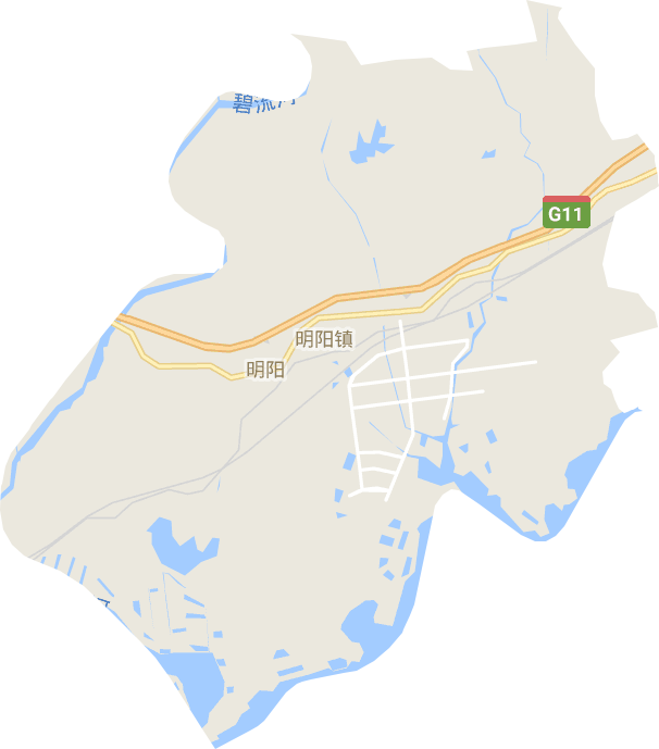 明阳街道电子地图