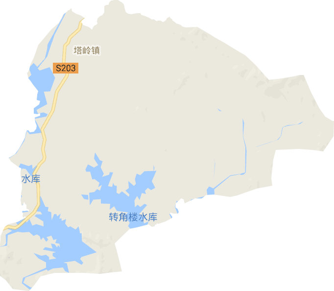 塔岭镇电子地图