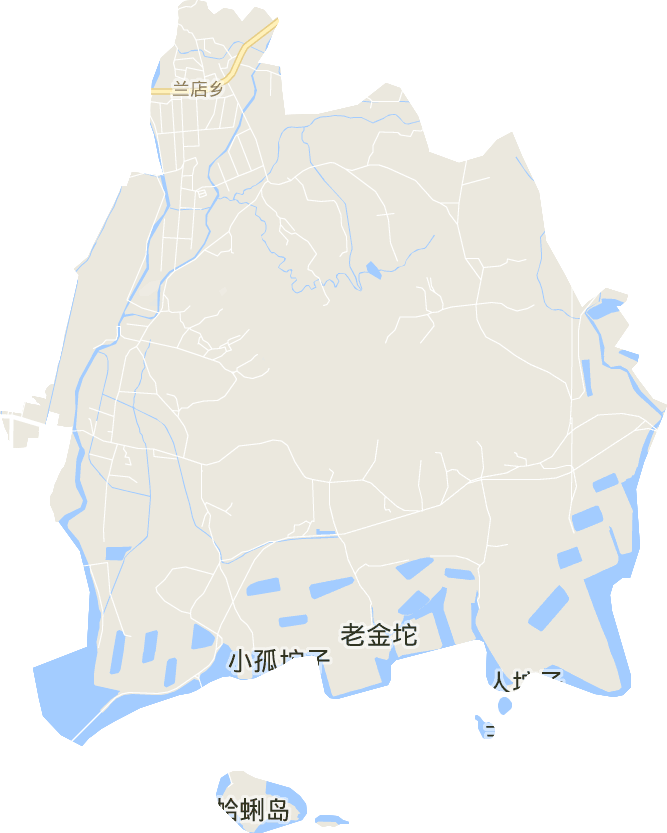 兰店乡电子地图