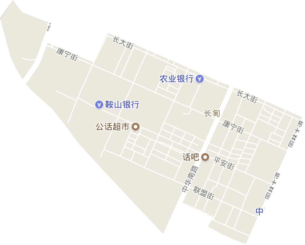 长甸街道电子地图