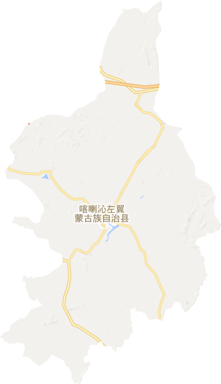 喀左县电子地图