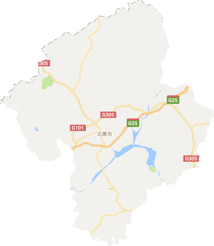 北票市电子地图