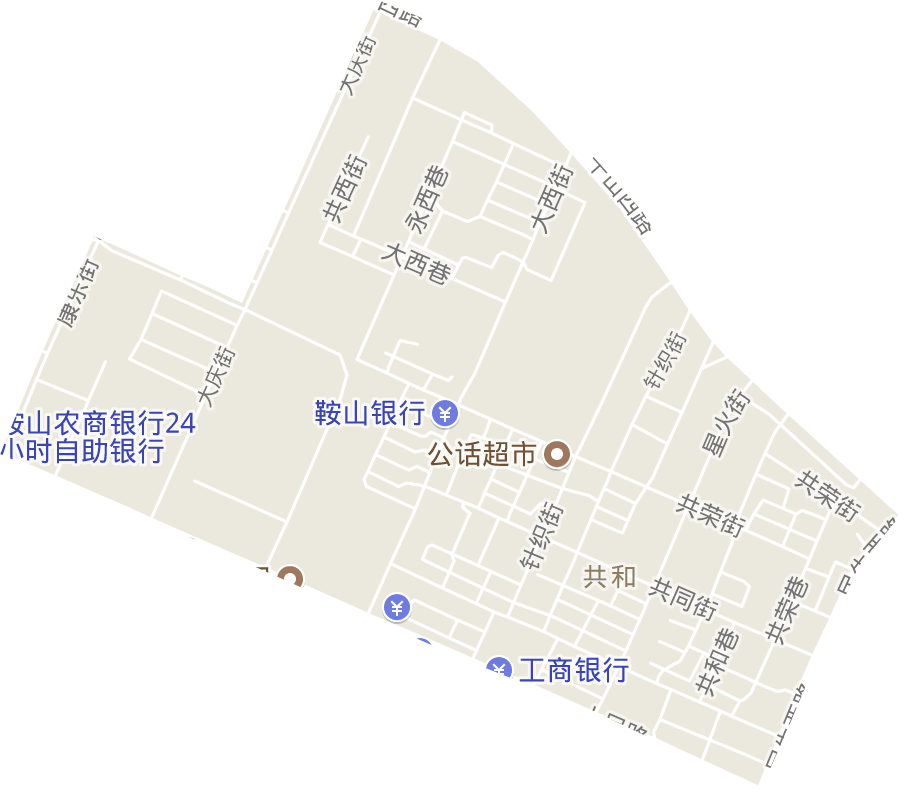 共和街道电子地图