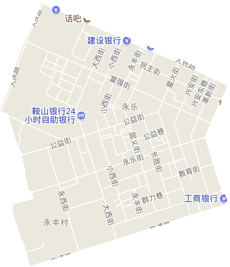 永乐街道电子地图