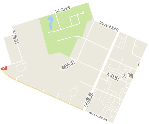 大陆街道电子地图