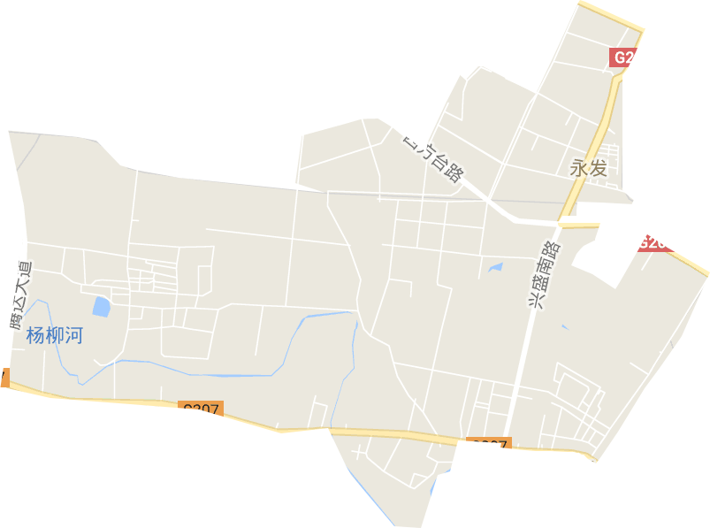 永发街道电子地图