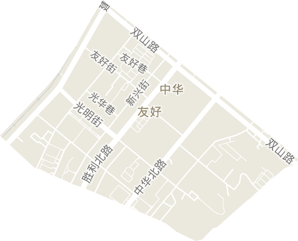 友好街道电子地图