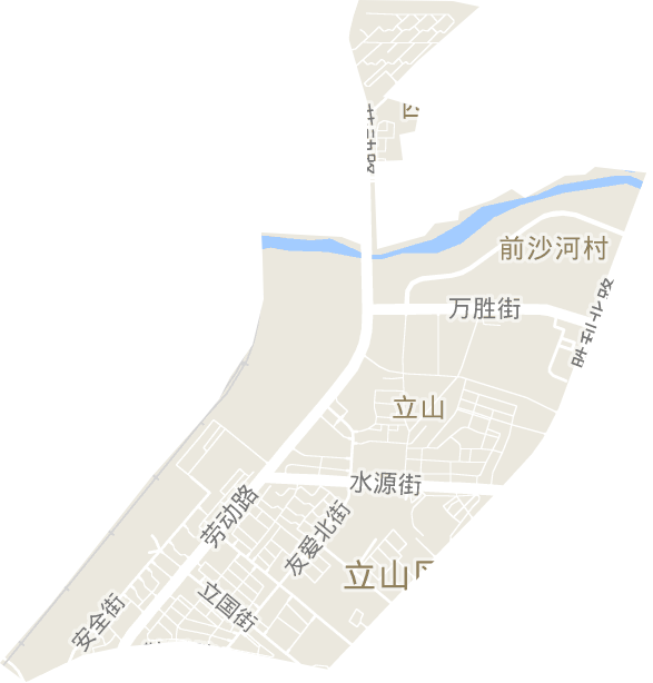 立山街道电子地图