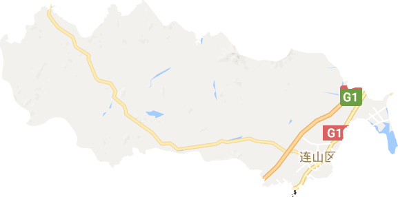 连山区电子地图