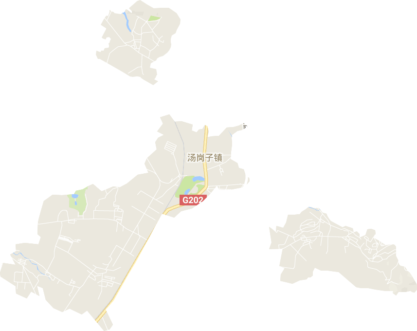 汤岗子街道电子地图