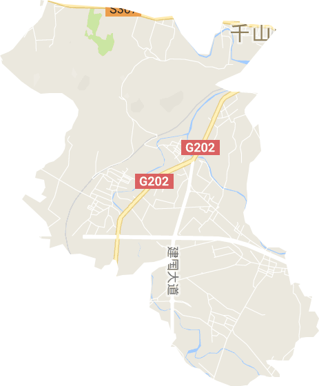 东鞍山街道电子地图