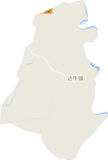 达牛镇电子地图
