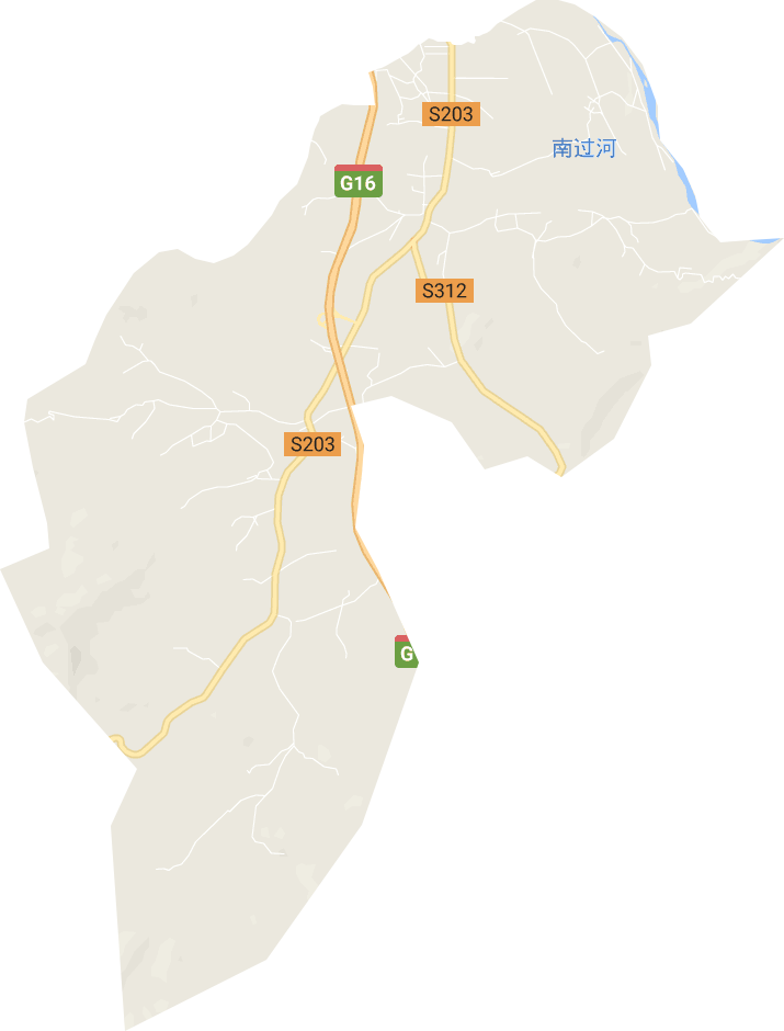 雅河街道电子地图
