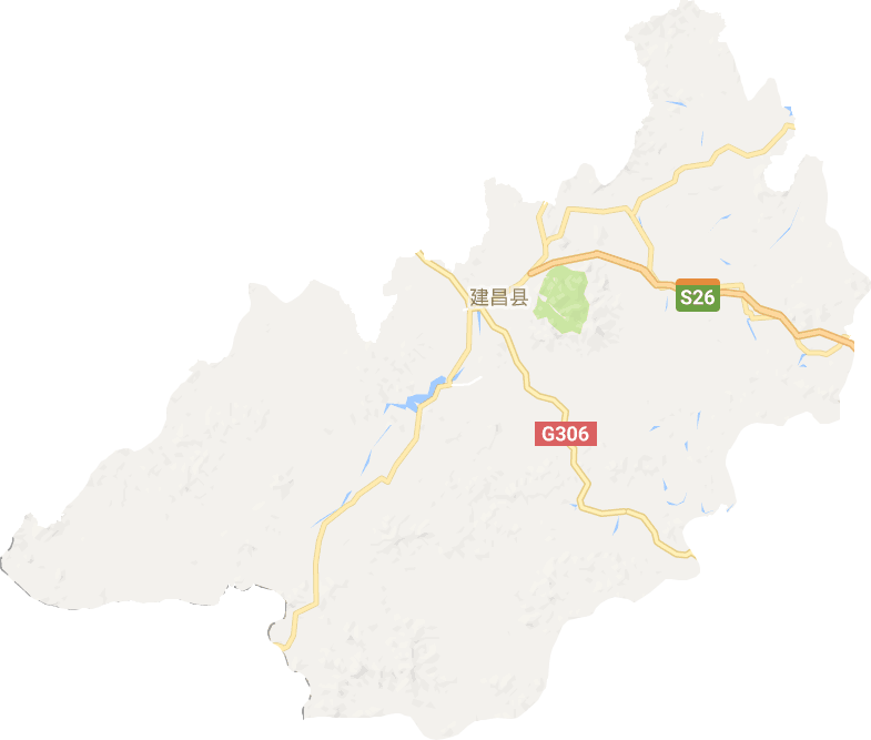 建昌县电子地图
