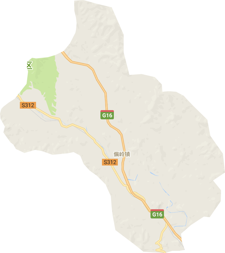 偏岭镇电子地图