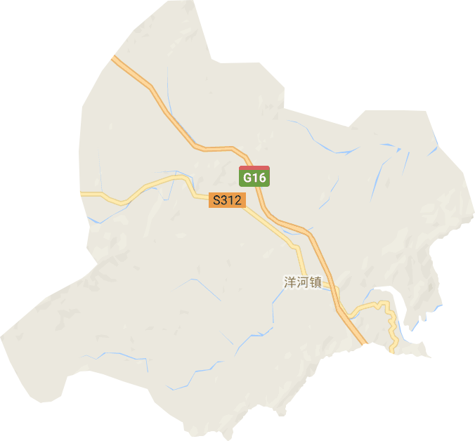 洋河镇电子地图