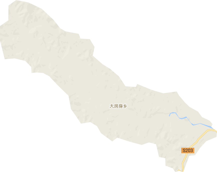 大房身镇电子地图